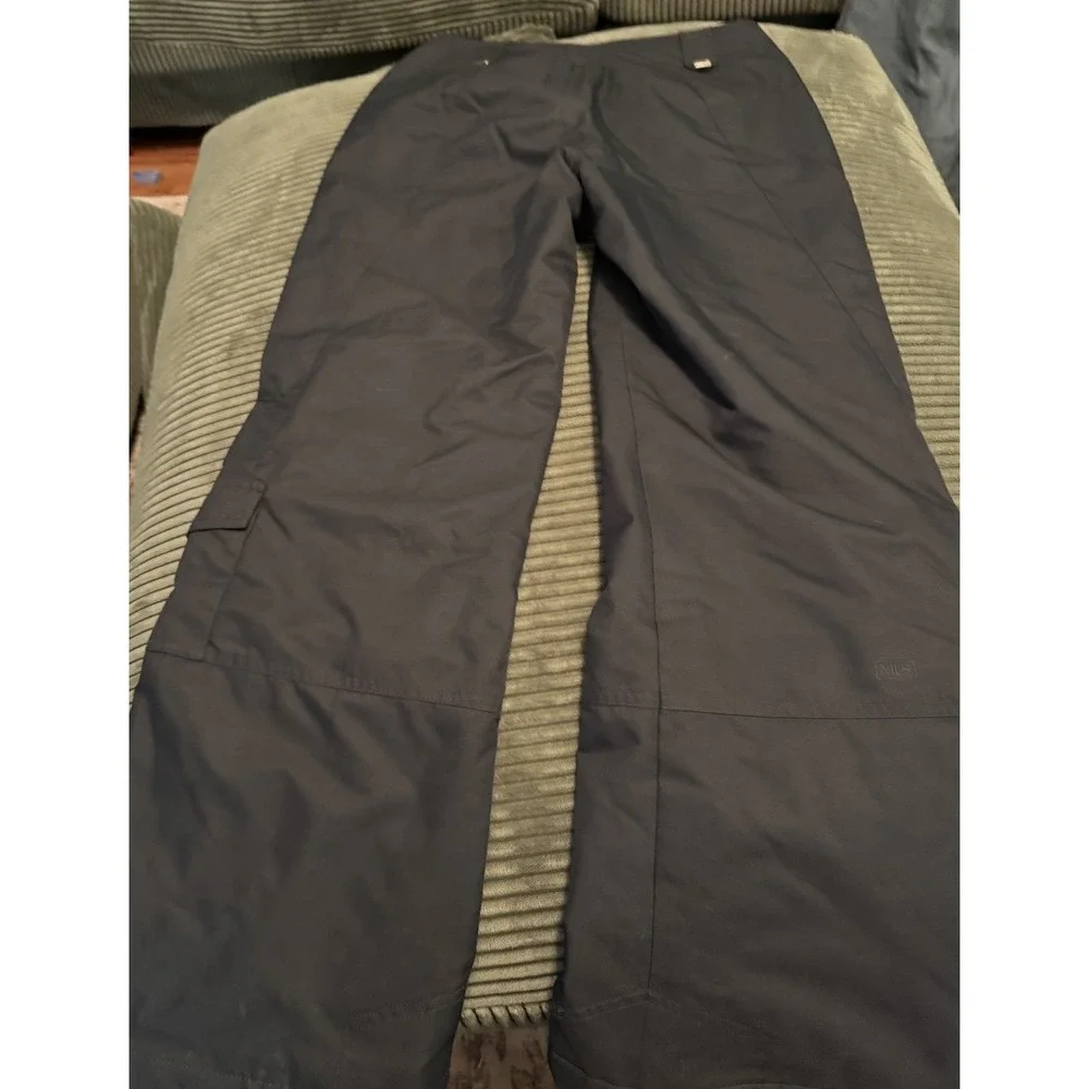 NILS Snow Pants Womens 4 Black Softshell Entrant‎ Insulated Ski Snowboard